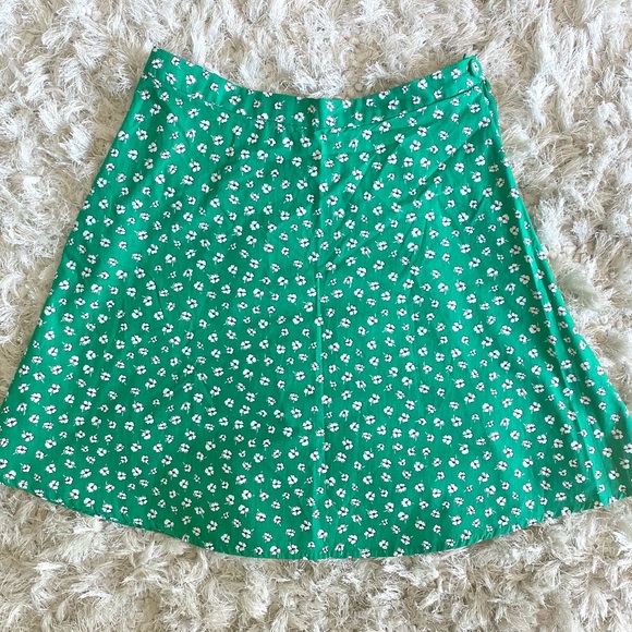 CLAUDIE PIERLOT floral print cotton hi-rise mini - Picture 5 of 8